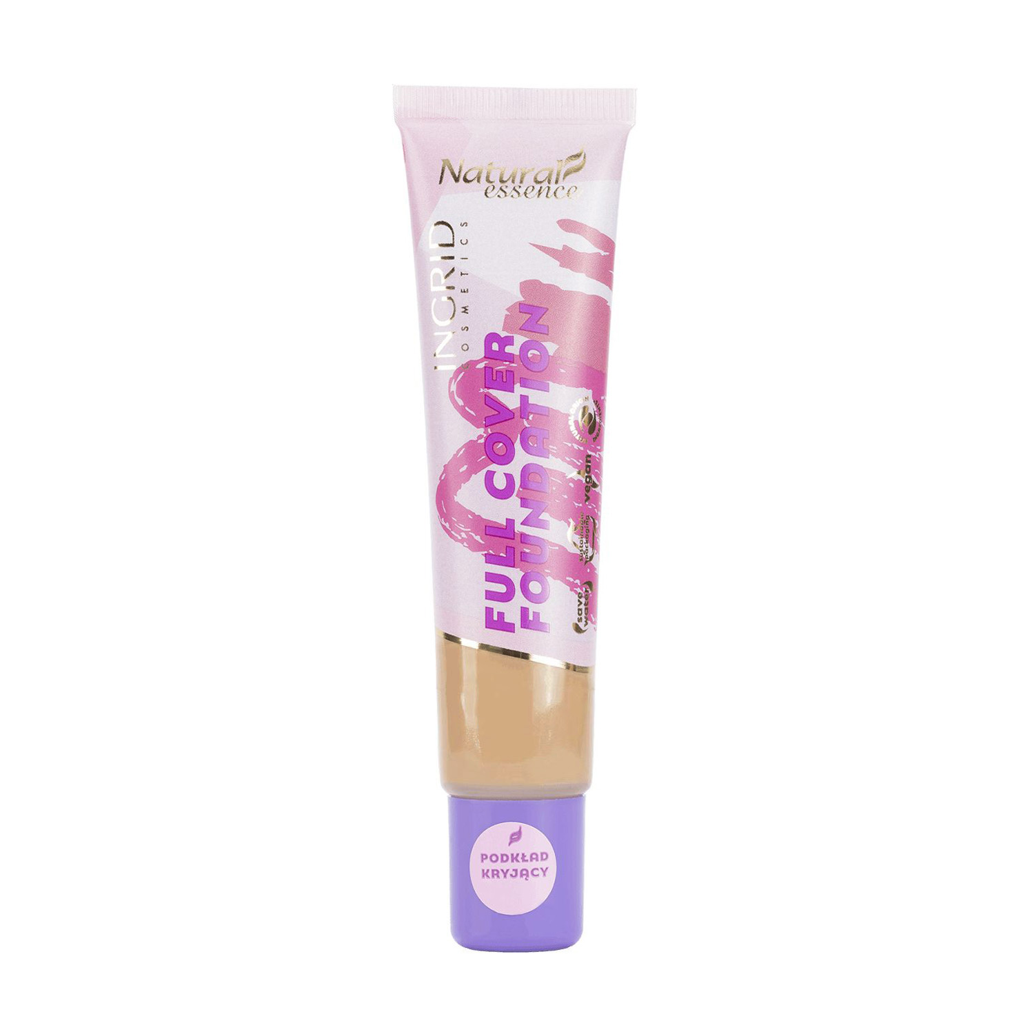 Тональна основа для обличчя Ingrid Cosmetics Natural Essence Full Cover Foundation, 04, 30 мл